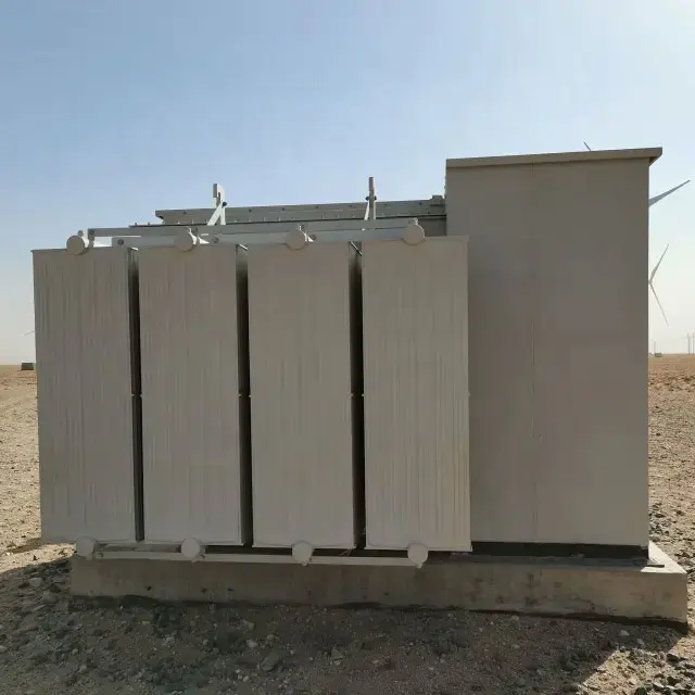 Hoe werkt de spanningsverhouding in een windenergietransformator van 1600 kVA?